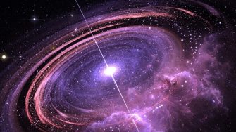 Scientists examining the light from one of the furthermost quasars in the universe were astonished to find fluctuations in the electromagnetic force