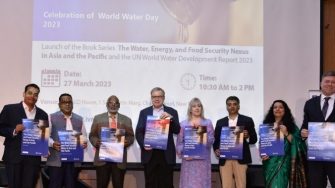 A new, three-volume book series, ‘The Water, Energy, and Food Security Nexus in Asia and the Pacific’ was launched at an event at UNESCO House in New Delhi on Monday 27th March 2023.