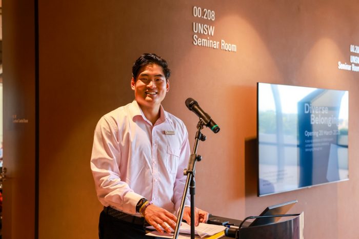 Diverse Belonging Opening, guest speaker Daniel Bartholomaeus