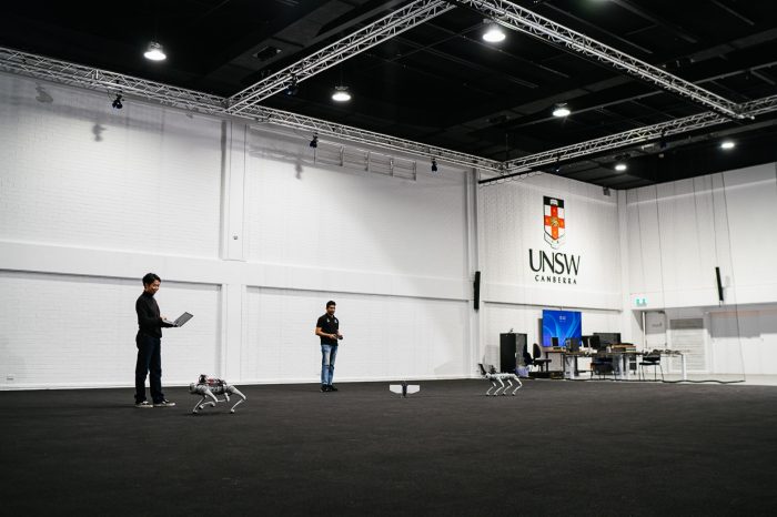 LIRTA robotics testing facility at UNSW Canberra 