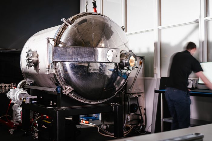 SPECTRE vacuum chamber in UNSW Canberra Space Simulation Facility