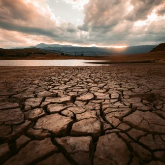 Drought-stricken land