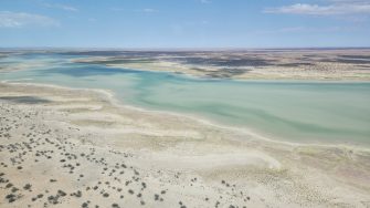 Inland lake