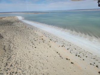 Kati Thanda-Lake Eyre with water