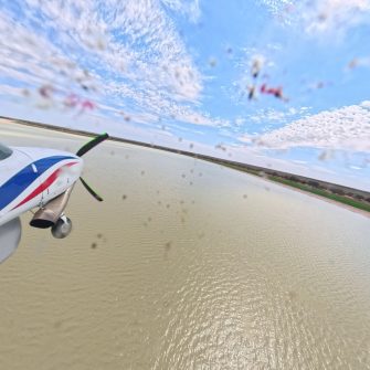 Outback, Teryaweynya Lake aerial waterbird survey, 2025