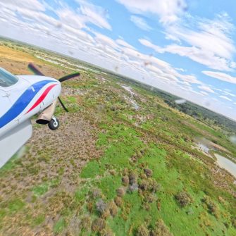 Gingham Watercourse, Gwydir River, aerial waterbird survey, 2025