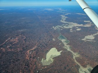 Cuttaburra Creek channels aerial waterbird survey, 2025