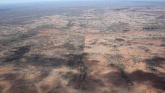 Outback Australia from the sky