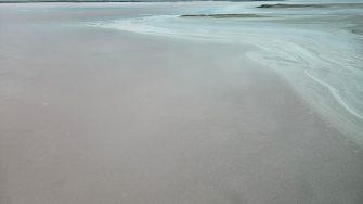 Saline lake