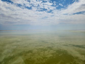 Kati Thanda-Lake Eyre with water