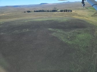 One of the dry lakes on the Monaro Tablelands