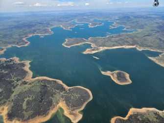 Lake Eucumbene, aerial waterbird survey, 2025