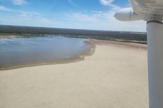Moira Lake, aerial waterbird survey, 2025