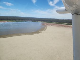 Moira Lake, aerial waterbird survey, 2025