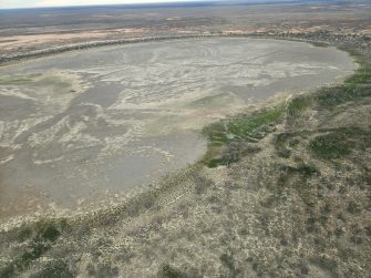 Booligal Creek system, dry lake, aerial waterbird survey, 2025