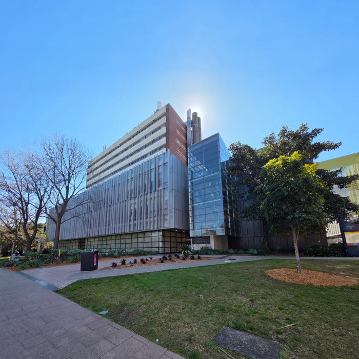 The exterior of the june griffith building in 2026