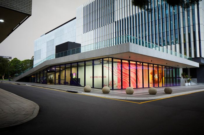 Outside the Esme Timbery Creative Practice Lab