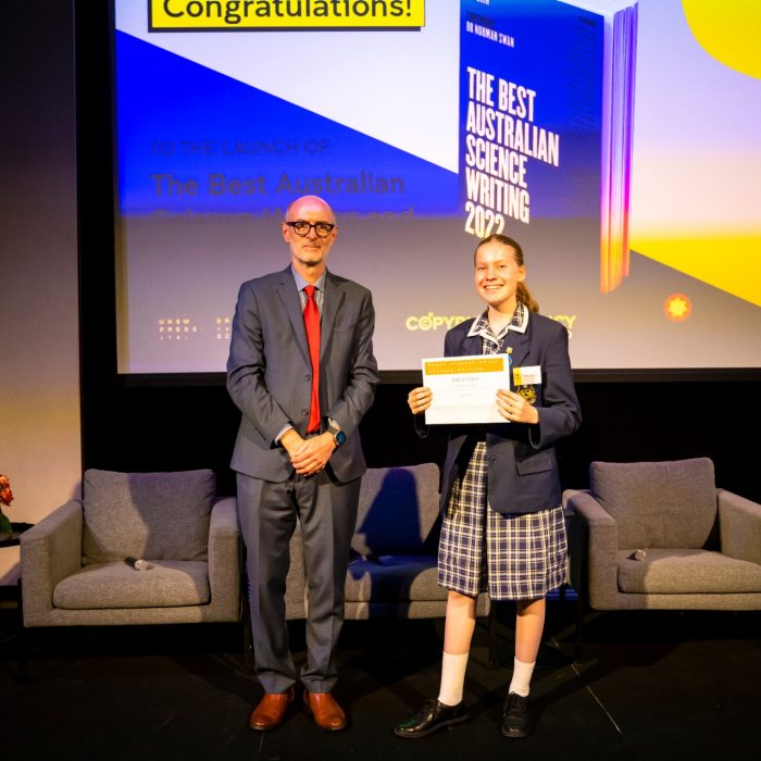 2022 Bragg UNSW Prize for Science Writing