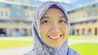A headshot of a student looking at the camera and smiling.