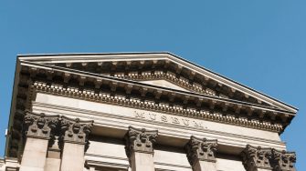 Sydney, Australia - October 18, 2014: The Australian Museum was founded in 1827, it is the oldest museum in Australia. The building pictured was constructed in 1857.