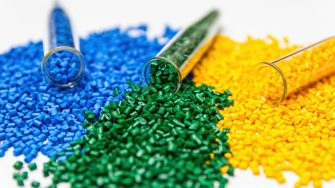 Polymeric dye. Plastic pellets. Colorant for plastics. Pigment in the granule