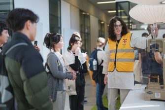 MSE High School Outreach 2025 - Student Demonstrator with Gateway Students