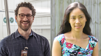 Michael Denes and Frances Kuo mathematicians