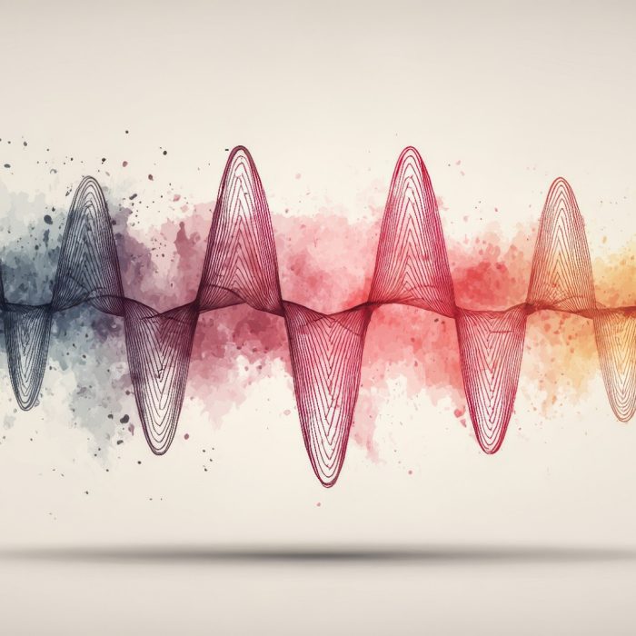 Particle wave function graphic, representing advanced quantum mechanics and behavior, smooth and simple design, single objects, isolated on white background, close up, watercolor style, color scheme --no text, trademark --chaos 20 --ar 16:9 --relax --profile jvtw4dy --stylize 200 --v 7 Job ID: ee69ad3c-0efd-4ad2-9af2-a1da5b577a85