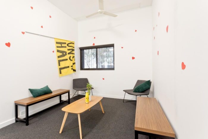 UNSW Hall 公共休息空间