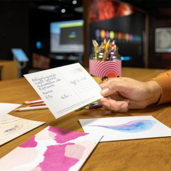Open Studio: Sky Postcard