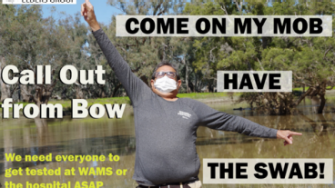 DEG Project Officer Bow Simpson starred in a series of health messages the DEG made and distributed on social media.