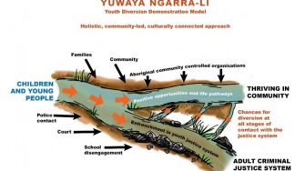 The Yuwaya Ngarra-li Two River Pathway to Change youth diversion model.