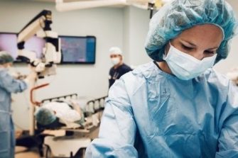 Photo of doctors in surgery