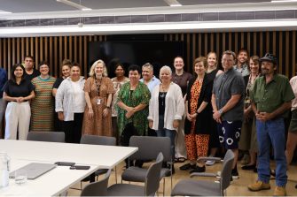 Dharriwaa Elders Group with UNSW staff