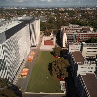 UNSW Kensington campus aerial photography