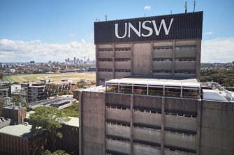 UNSW Kensington campus aerial photography