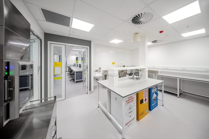 Pharmacy teaching space in the Wallace Wurth Building