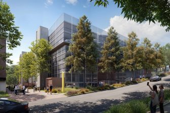 Render image of Barker Street Parking Station