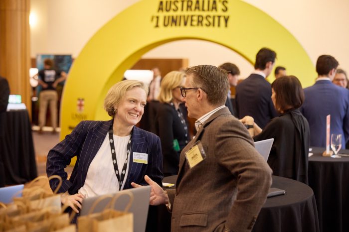 Verity Firth and Jason Abbott at Canberra Showcase.