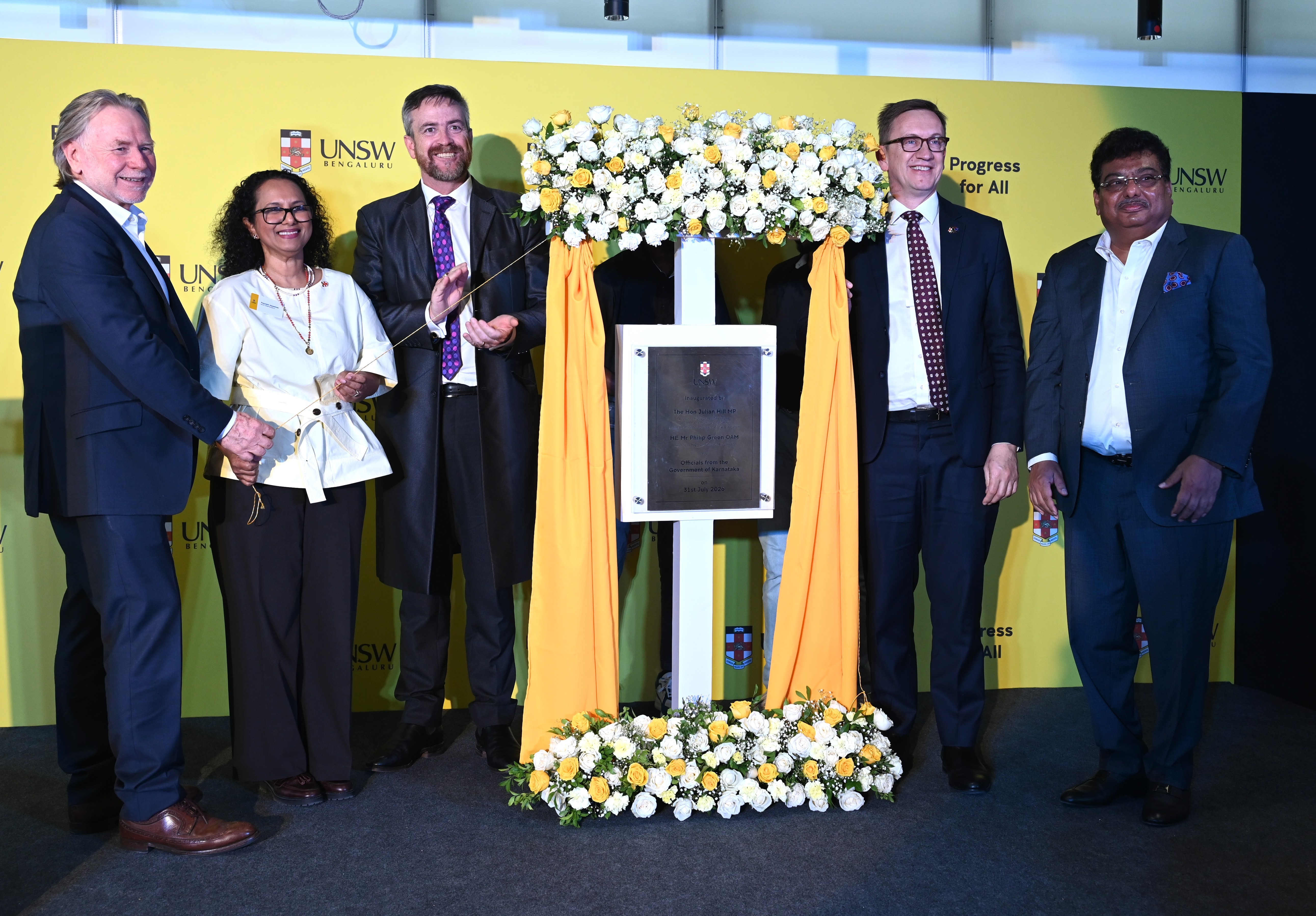 UNSW Bengaluru opening.