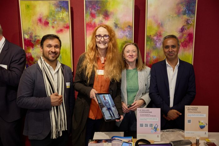 Dr Suraj Samtani, Scientia Professor Jill Bennett, Dr Gail Kenning and Ladder.inc CEO Bal Singh.