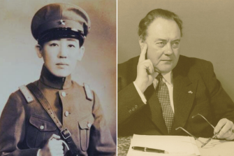Yoshiko Kawashima and Felix Kersten. 