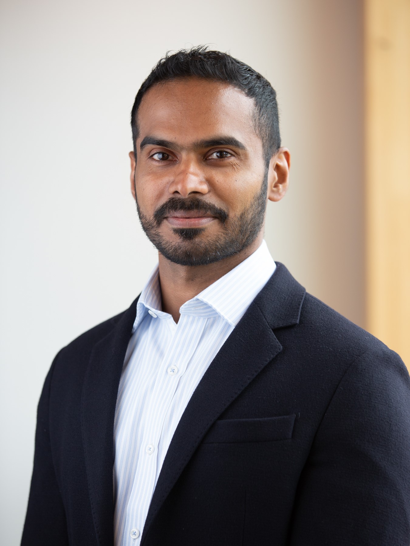 A headshot photo of Aswin Ratheesh