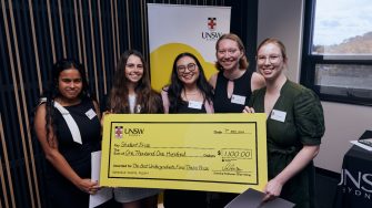 group photo at mechanical and manufacturing engineering awards