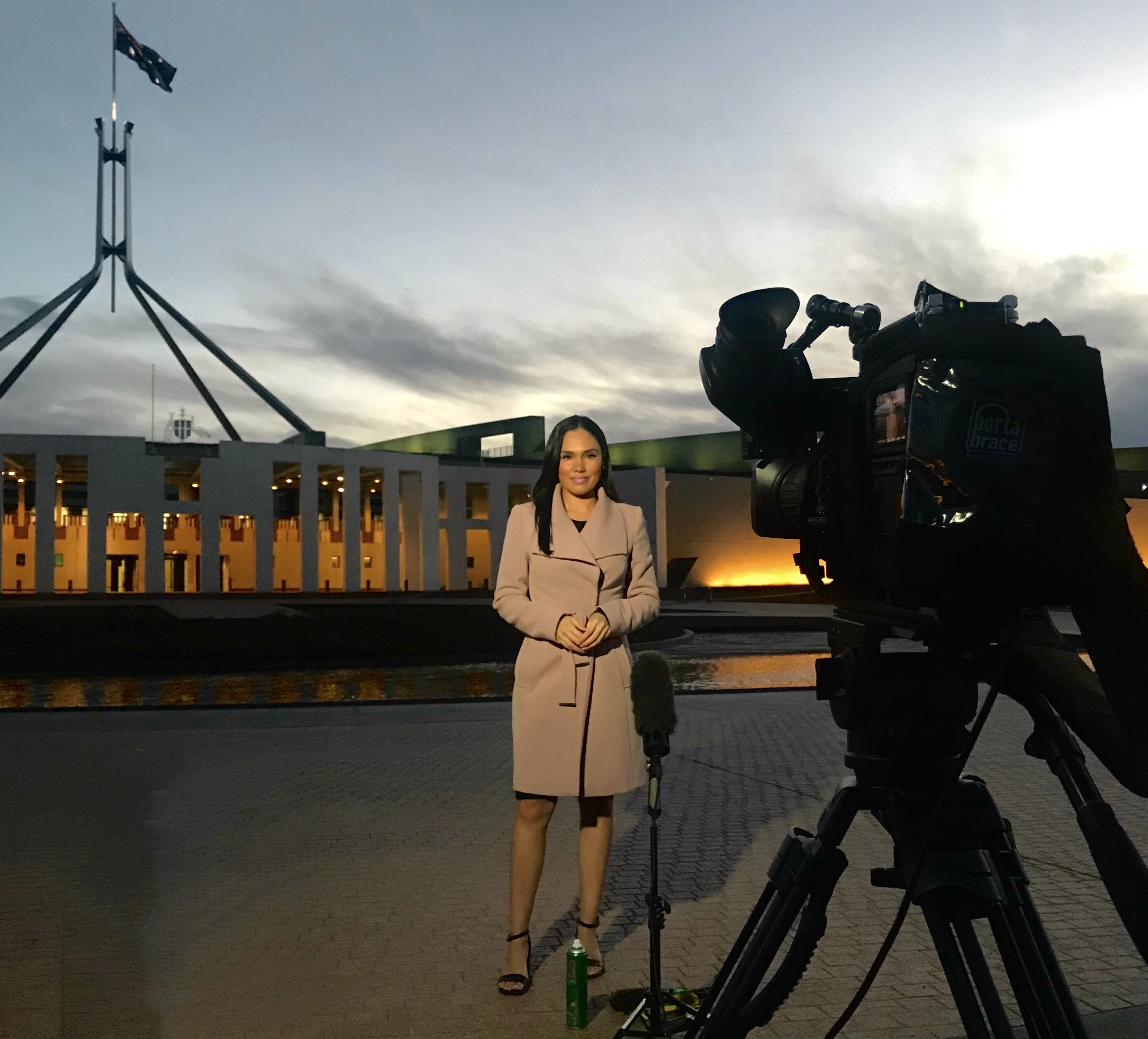 UNSW graduate and NITV Political Correspondent Nakari Thorpe. Photo: NITV