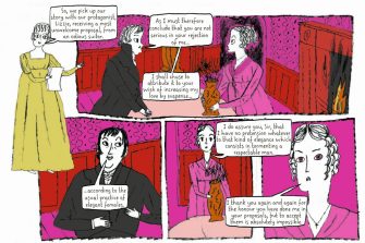 Jane Austen graphic novel excerpt