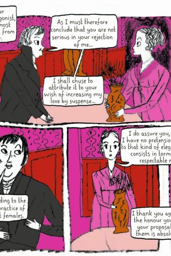 Jane Austen graphic novel excerpt