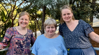 Iva Strnadova, Julia Loblinzk Refalo, Emma Palmer