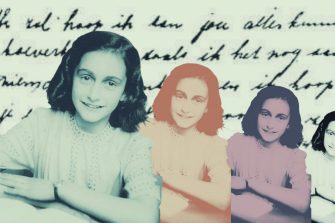 Anne Frank as a child in 1941