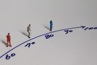 Miniature people and the concept of an aging society